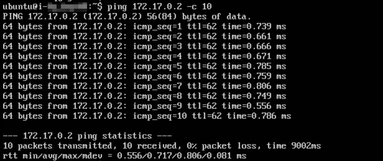 intranet router ping